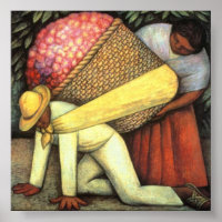 Flower Carrier - Diego Rivera 