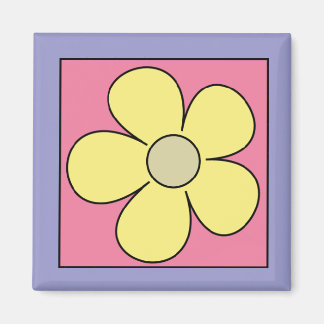Flower Cartoon Fridge Magnet