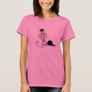 Flower Cat  T-Shirt