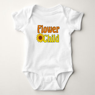 Flower Child Baby Bodysuit