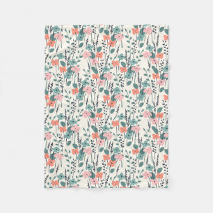 Flower Child Fleece Blanket