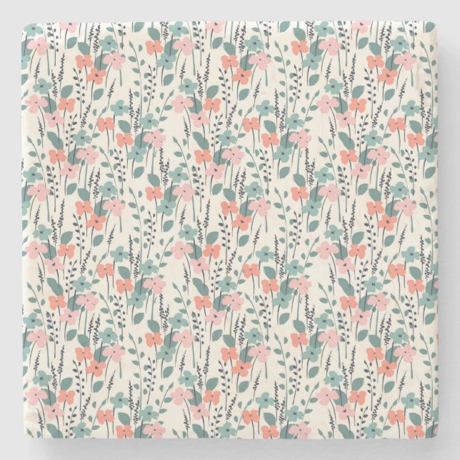 Flower Child Stone Coaster (Front)