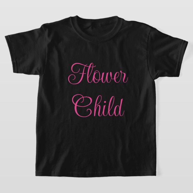 Flower Child T-Shirt (Laydown)