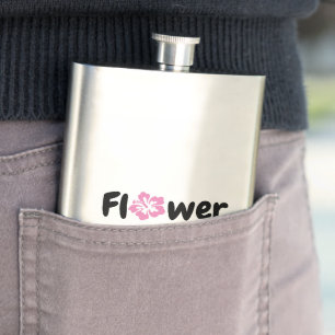 Flower Classic Flask