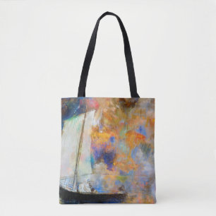 Flower Clouds, Redon Tote Bag