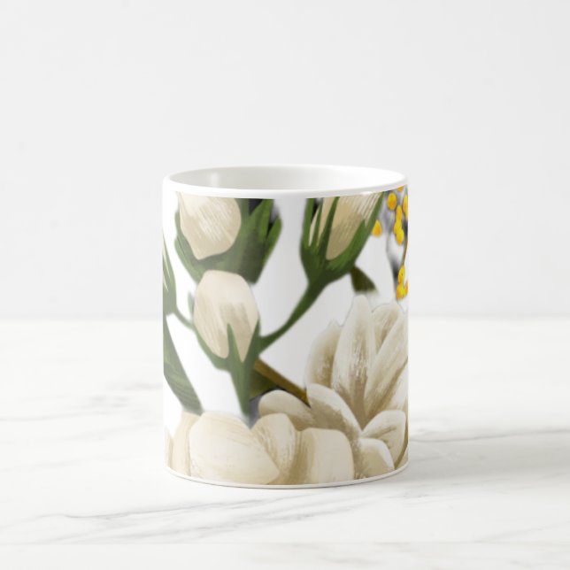 Flower Coffee Mug (Center)