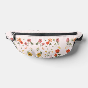 flower collection bum bags