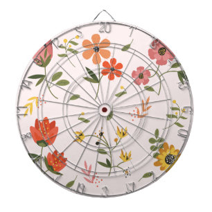 flower collection dartboard