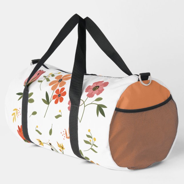 flower collection duffle bag (Right Corner)