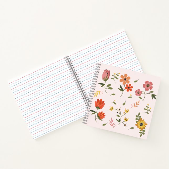 flower collection notebook (Inside)