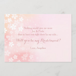 Flower Confetti Invitation