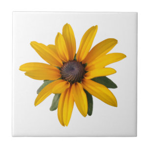 Flower Country Happy Yellow Tile