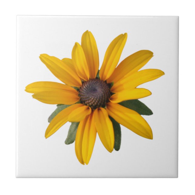 Flower Country Happy Yellow Tile (Front)