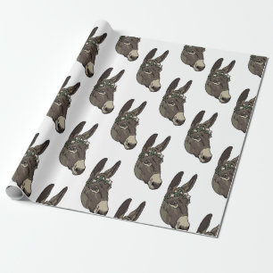 Flower Crown Jennet Wrapping Paper