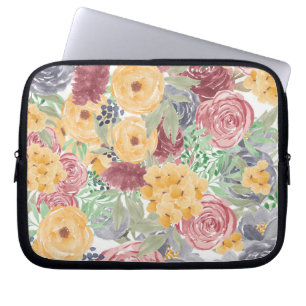 Flower Crown Laptop Sleeve