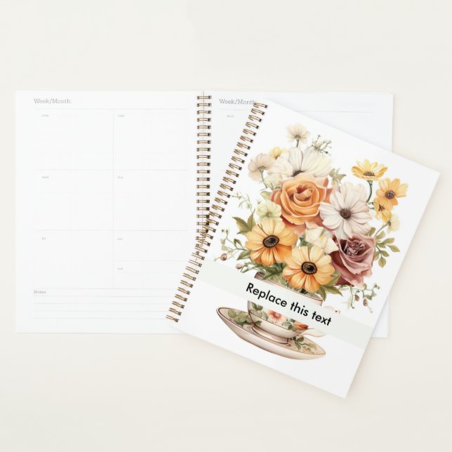Flower cup: 2 of 75 planner (Display)