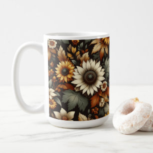 Flower Cute Floral Cup 🌻 coffee mug 15oz