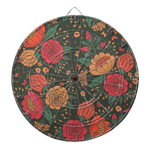 flower dartboard