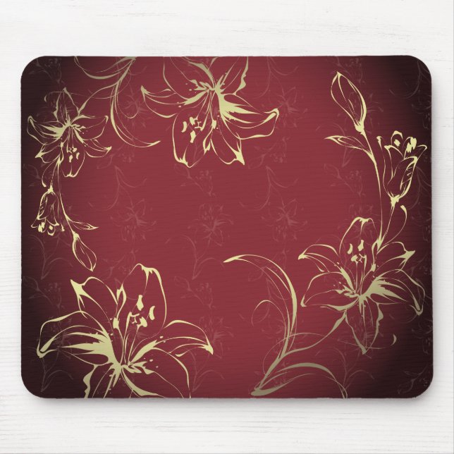 Flower Decor 11 Mousepad (Front)