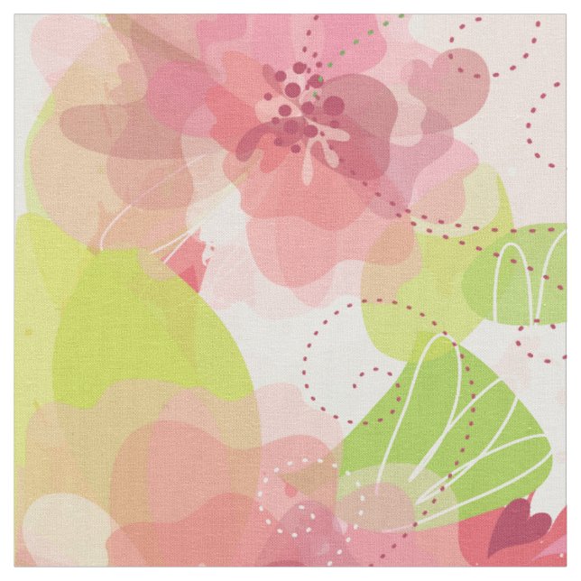 Flower Decor 16 Custom Fabric (Close Up)