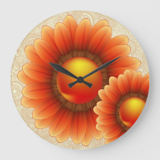 Flower Decor 24 Clocks