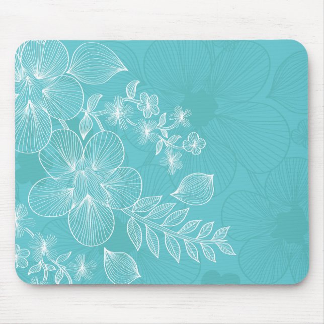 Flower Decor 25 Mousepads Options (Front)