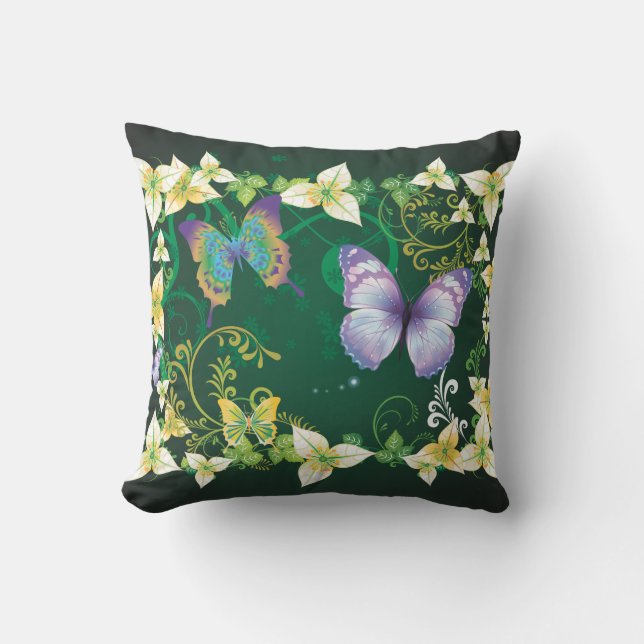 Flower Decor 4 Pillow (Front)