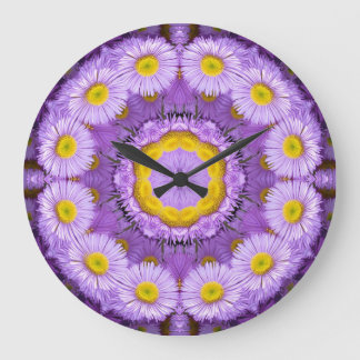 Flower Decor 51 Wall Clocks & Numeral Options