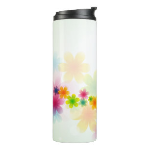Flower Decor 54 Options Thermal Tumbler