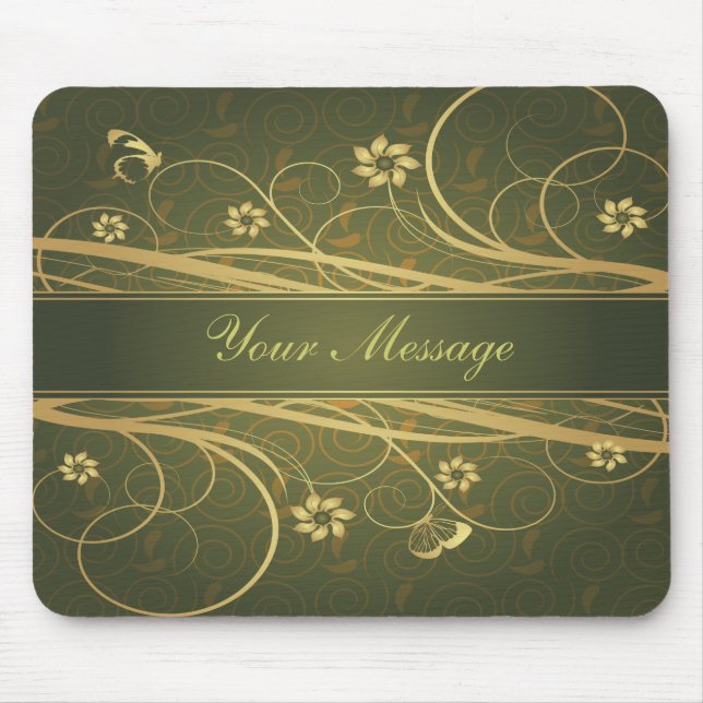Flower Decor 6 Mousepad (Front)