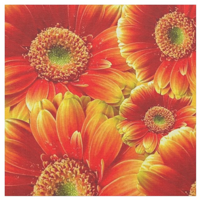 Flower Decor 73 Custom Fabric (Close Up)