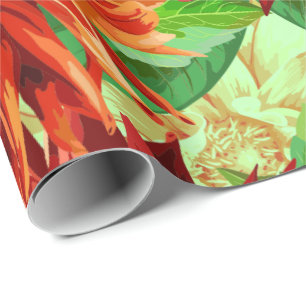 Flower Decor 83 Wrapping Paper
