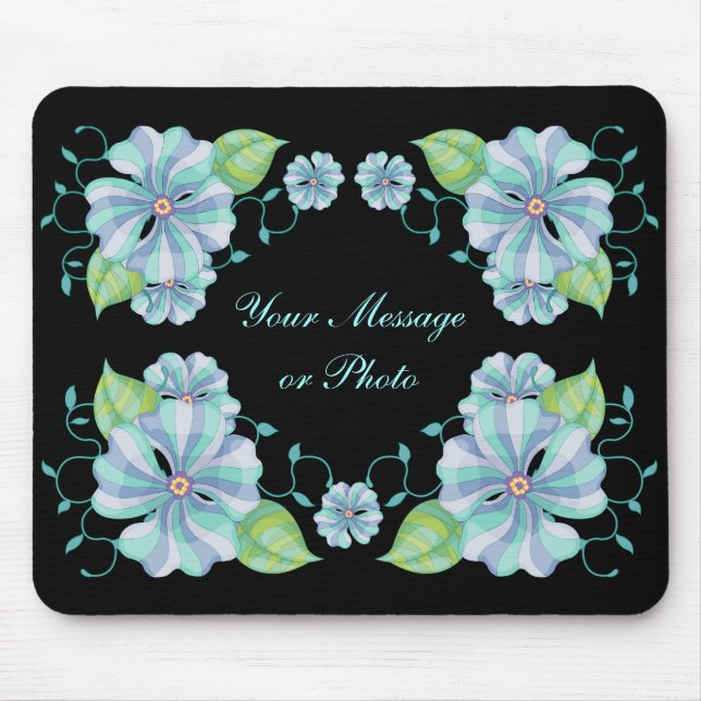 Flower Decor 8 Mousepad (Front)