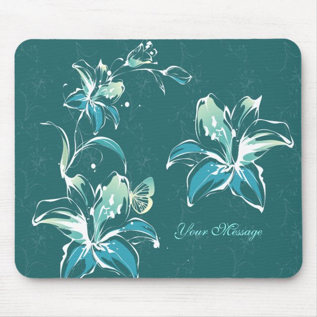 Flower Decor 9 Mousepad (Front)
