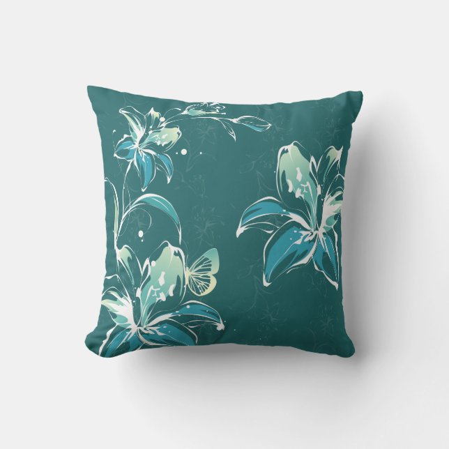 Flower Decor 9 Pillow (Front)