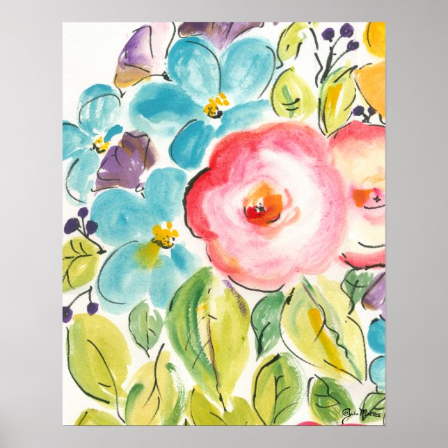 Flower Delight II Poster (Front)