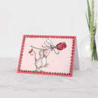 Flower Delivery - Greeting Card