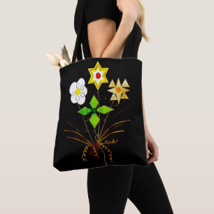 "Flower Delivery" (Medium) Shoulder Tote Bag
