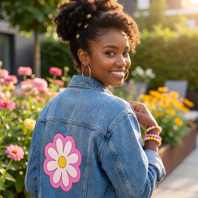 Flower Denim Jacket (Creator Uploaded)
