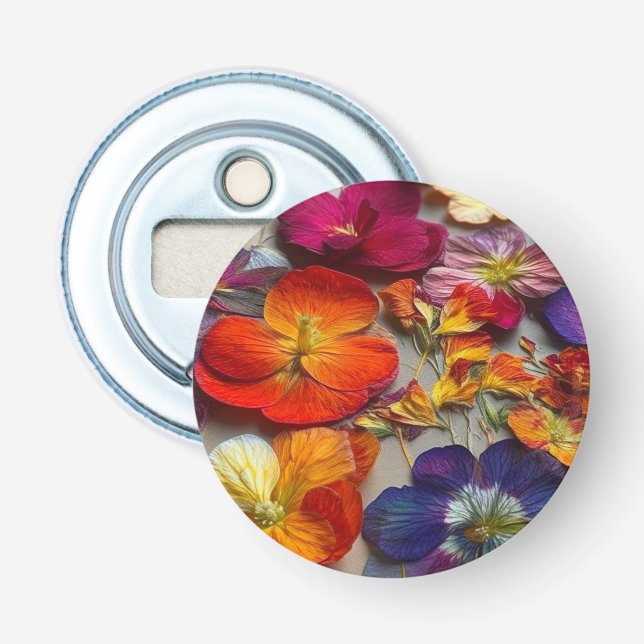 Flower Design Bottle Opener (Front)