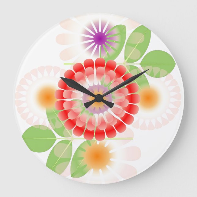 flower design clock by FRenee2 (Front)