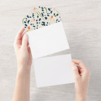 Flower Design - Create Your Own (CYO) Invitation