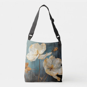 Flower design crossbody bag