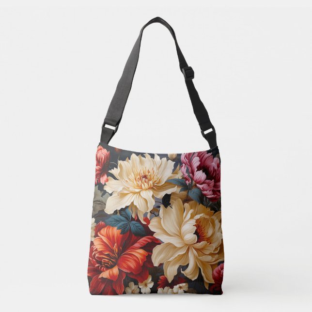 Flower design crossbody bag (Front)