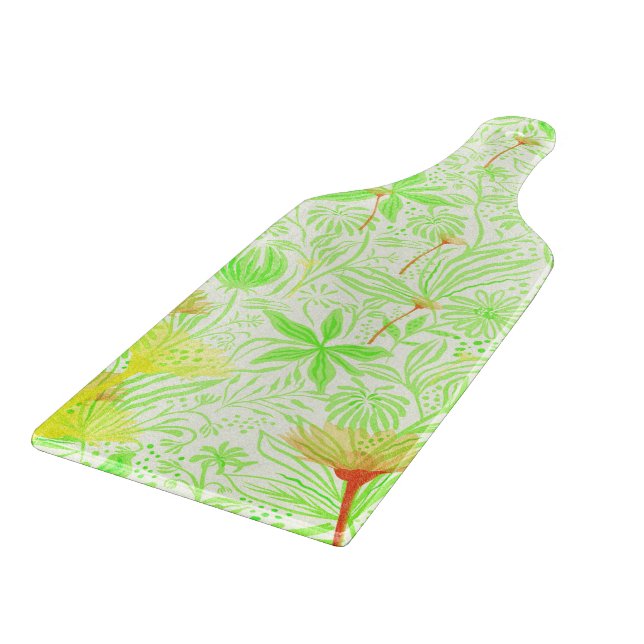 Flower Design Cutting Board (Corner)