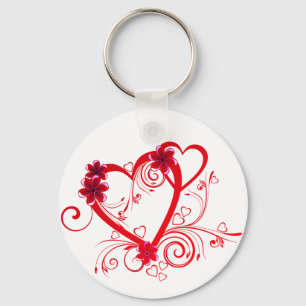 Flower Design keychain