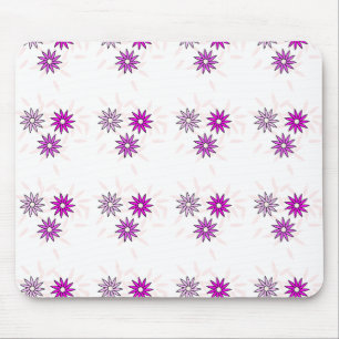 Flower design  mouse pad