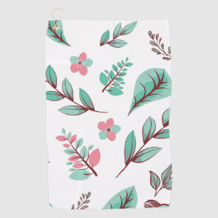 Flower Design Series 2 Golf Towel