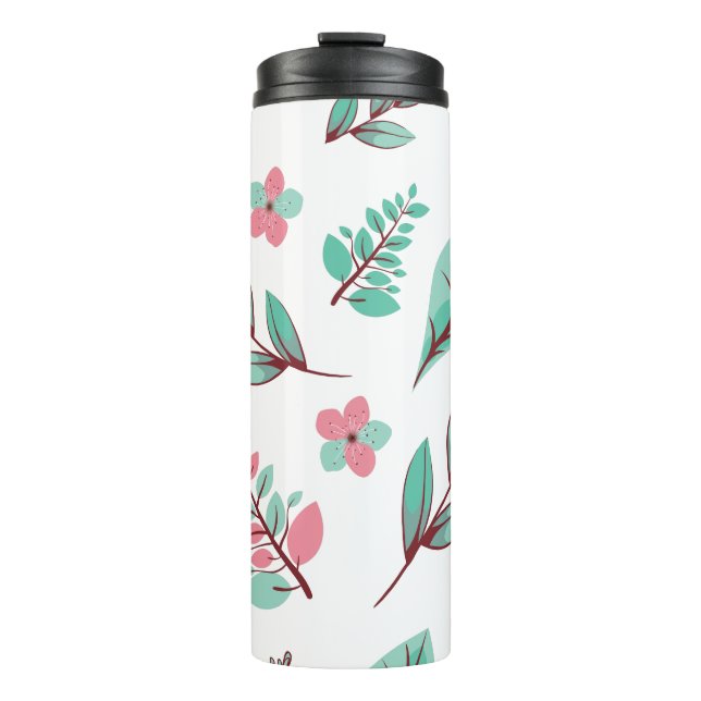 Flower Design Series 2Flower Design Series 2 Thermal Tumbler (Front)