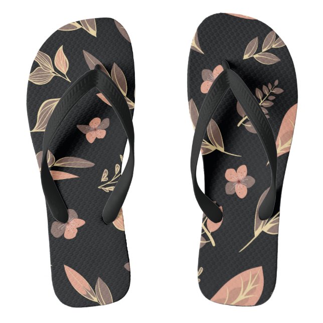 Flower Design Series Jandals (Footbed)